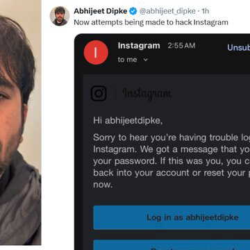 After X ban, Cockroach Janata Party founder Abhijeet Dipke cries foul, claims Instagram hacking attempt