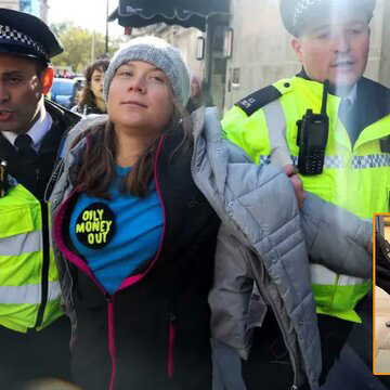 Climate activist Greta Thunberg detained in London under UK Terrorism Act