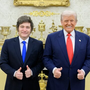 Watch| Donald Trump jokes about Tomahawk missiles with Argentina’s President amid Ukraine demand