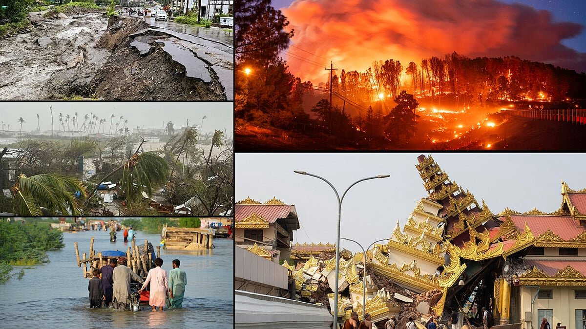 Floods, earthquakes, wildfires: A look back at 2025’s worst natural disasters