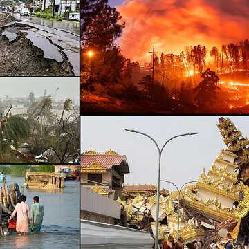 Floods, earthquakes, wildfires: A look back at 2025’s worst natural disasters