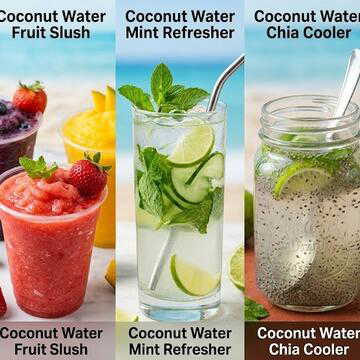 Worried about hydration: Here are some exciting things to make with coconut water this summer season