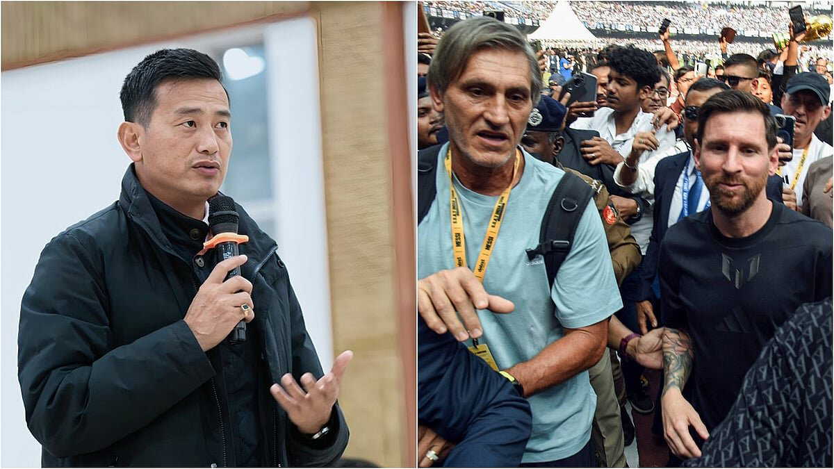 'Fans did not get to see Messi': Bhaichung Bhutia criticises Kolkata G.O.A.T. Tour mishap