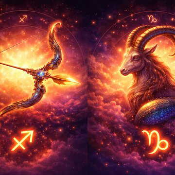 Weekly horoscope: What’s ahead for Sagittarius and Capricorn this week