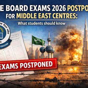 CBSE reschedules class 10 and 12 board exams 2026 in the Middle East: Check the details