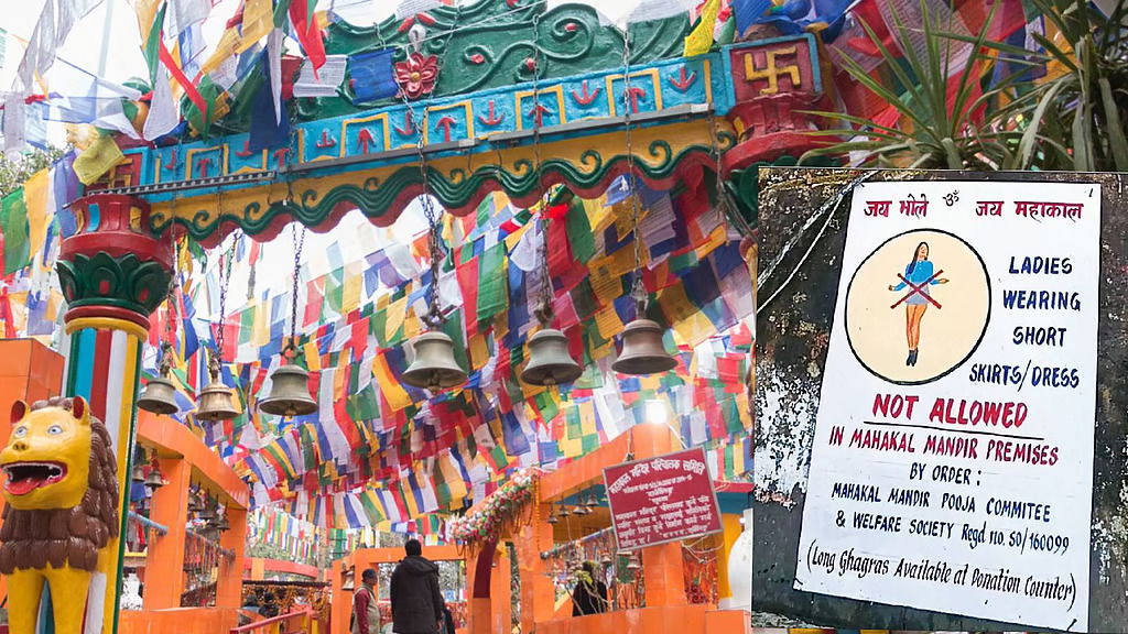 Darjeeling’s Mahakal temple bans women in skirts and shorts, sparks dress code row