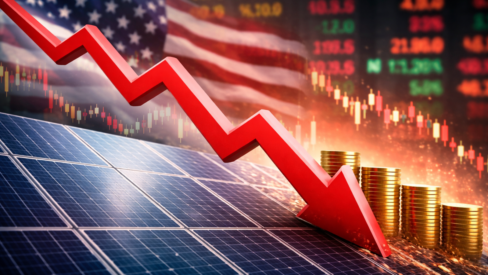 126% US solar duty jolts Indian stocks: Waaree sinks 14%, Vikram Solar under pressure
