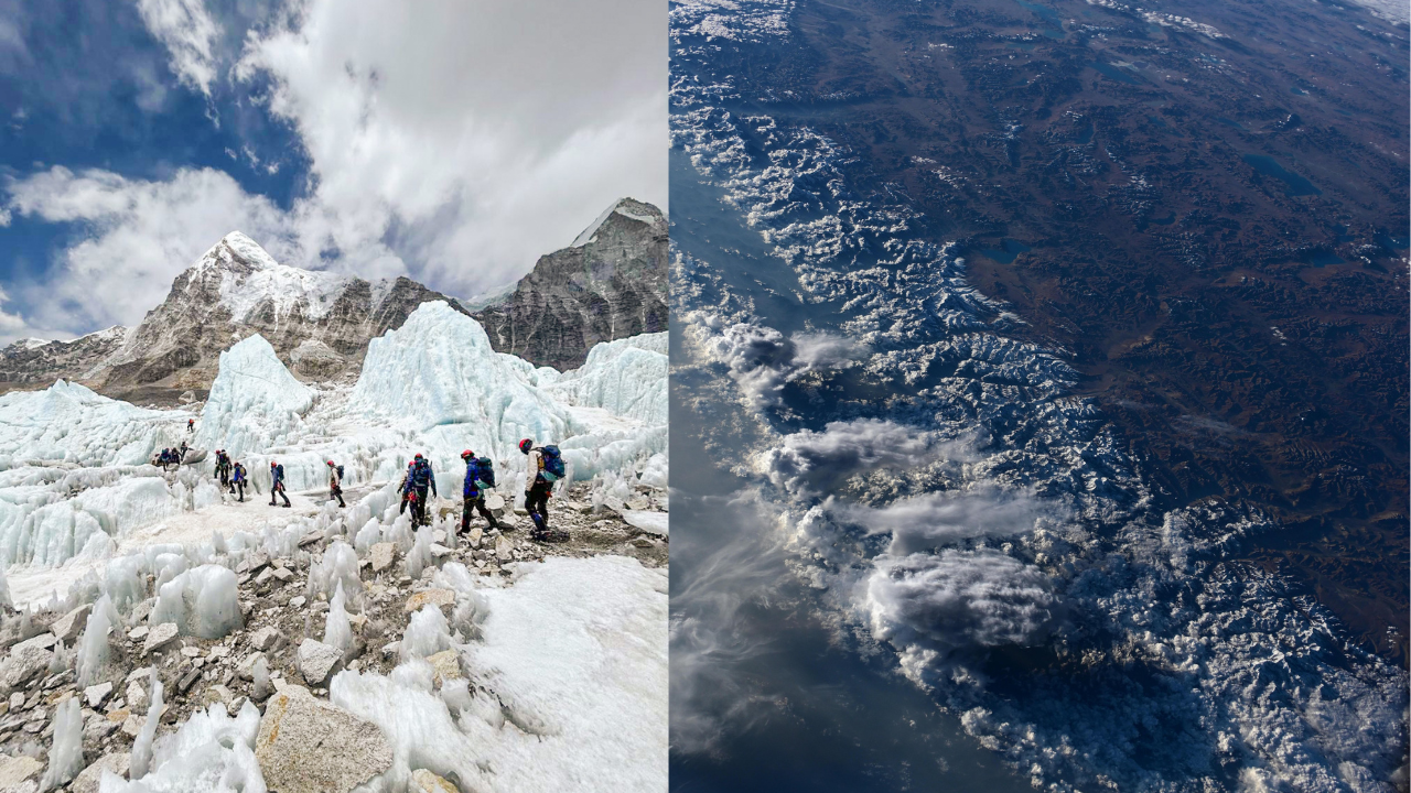 NASA astronaut shares breathtaking space view of Mount Everest leaving humans in awe