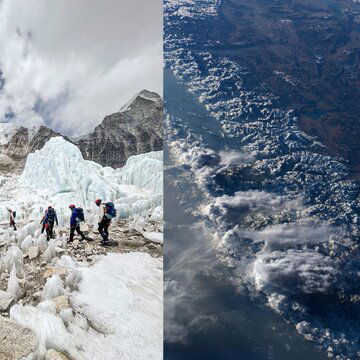 NASA astronaut shares breathtaking space view of Mount Everest leaving humans in awe