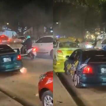 Kerala student brings modified fire-spitting car to Bengaluru for New Year celebrations, ends up paying over Rs 1 lakh fine