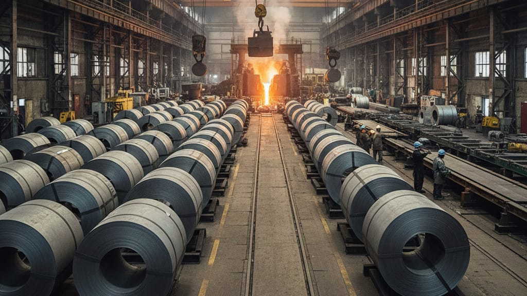 India imposes 3-year tariff on steel imports from China