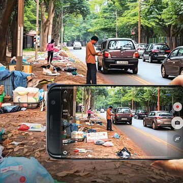 See someone littering on the street? Just record a video and send it – cash reward announced