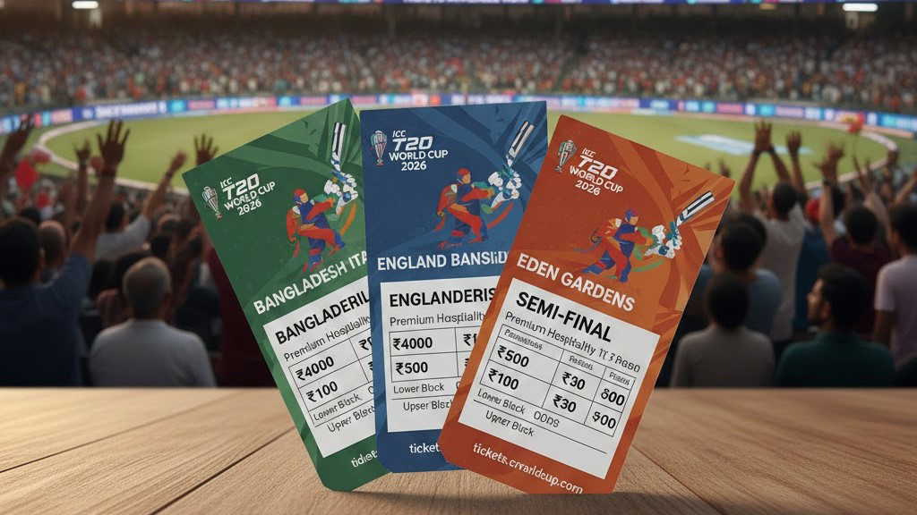 ICC T20 World Cup 2026 Eden Gardens tickets: Sale, price, category and all you need to know