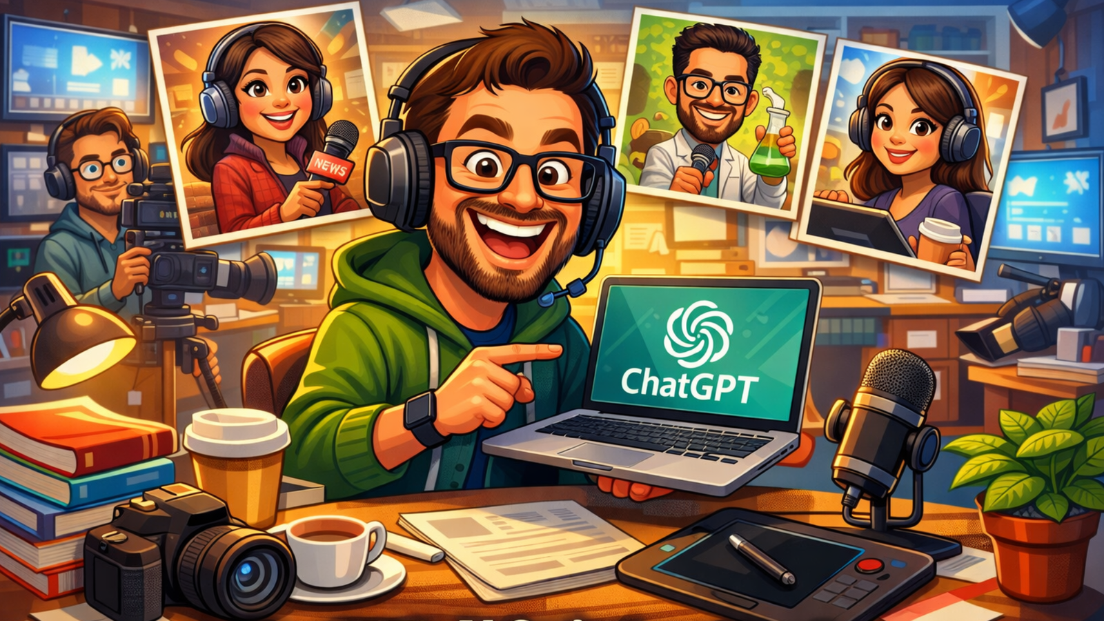 What is the ChatGPT caricature trend? Here's how you can create your own AI avatar