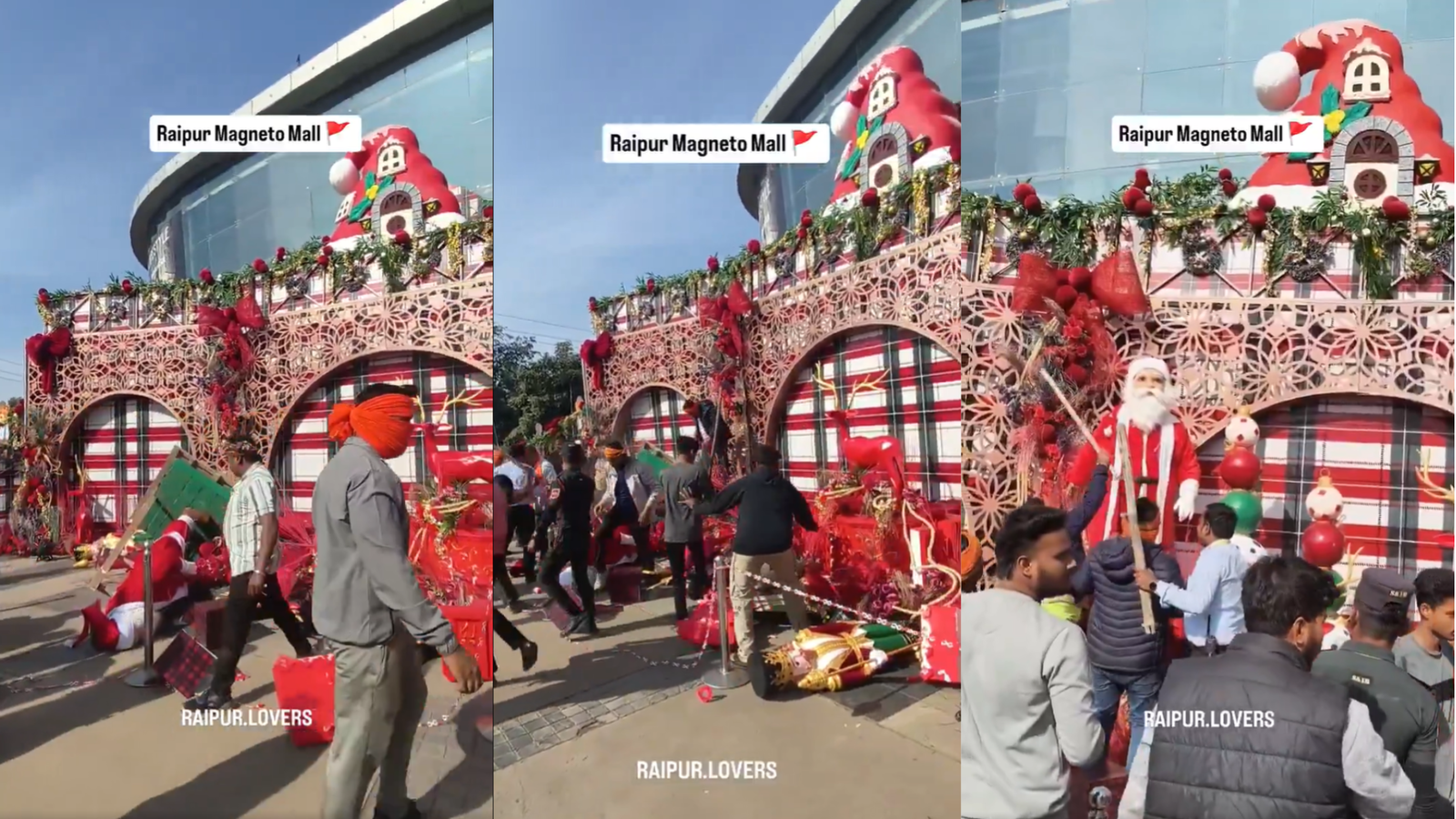 Pre-Christmas vandalism: Malls, schools, and carol groups targeted across Kerala, Chhattisgarh, Assam