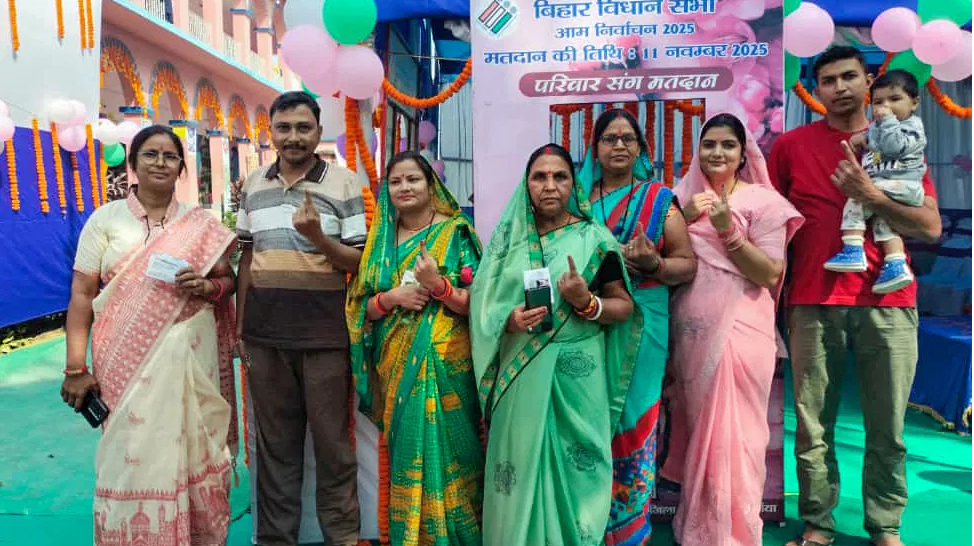 2025 Bihar assembly election phase 2 sees strong turnout, NDA confident of big win