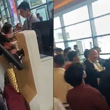 Watch: Check-in glitch sparks chaos at Hyderabad airport, flight operations hit across India