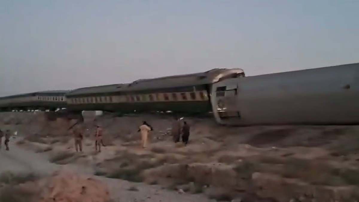 Jaffar Express targeted again? Explosion derails six carriages