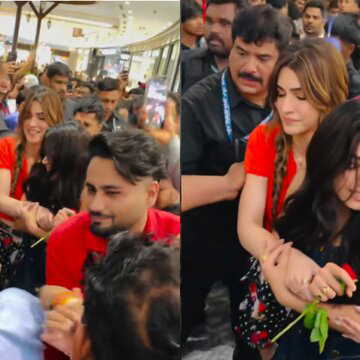 'Elder sister vibes': Kriti Sanon's protective gesture for Rashmika wins hearts after Pune event turns chaotic | WATCH