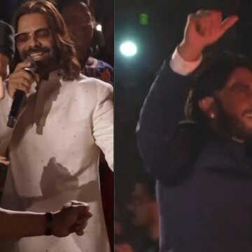 Shah Rukh Khan, Ranveer Singh groove to Kailash Kher's ‘Babam Bam’ at Anant Ambani’s birthday bash | Watch