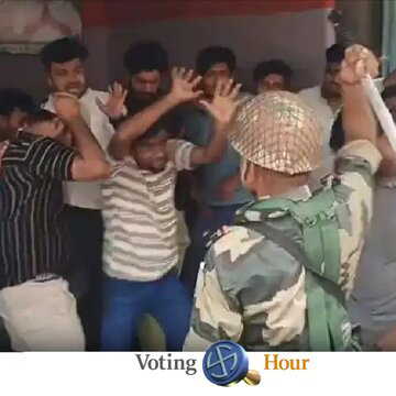 Tensions in Liluah at Ravi Kishan rally as TMC-BJP clash over 'Joy Bangla' and 'Jai Shree Ram'