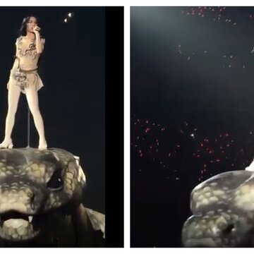 Taiwanese star Jolin Tsai’s ‘snake stage’ performance in Taipei leaves fans amazed: WATCH