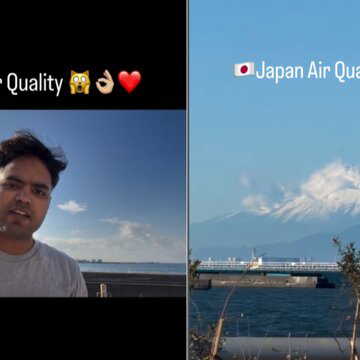 ‘Delhi mein 10 metre door bhi nahi dikhta’: Indians stunned as man spots Mount Fuji from 200 km away