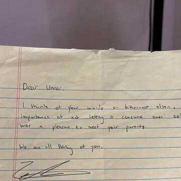 'We are all thinking of you', New York Mayor Zohran Mamdani pens note for jailed activist Umar Khalid