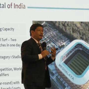 Meghalaya to build India's largest football ground? Here's what Chief Minister Conrad Sangma spills