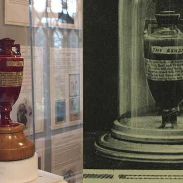 What lies inside the iconic urn of ‘The Ashes’?