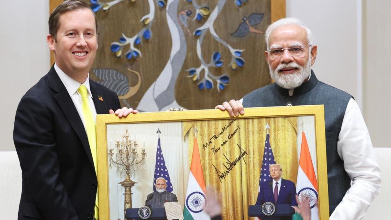 Sergio Gor steps in as US ambassador to India, calls India-US ties most ‘consequential global partnership’ of century