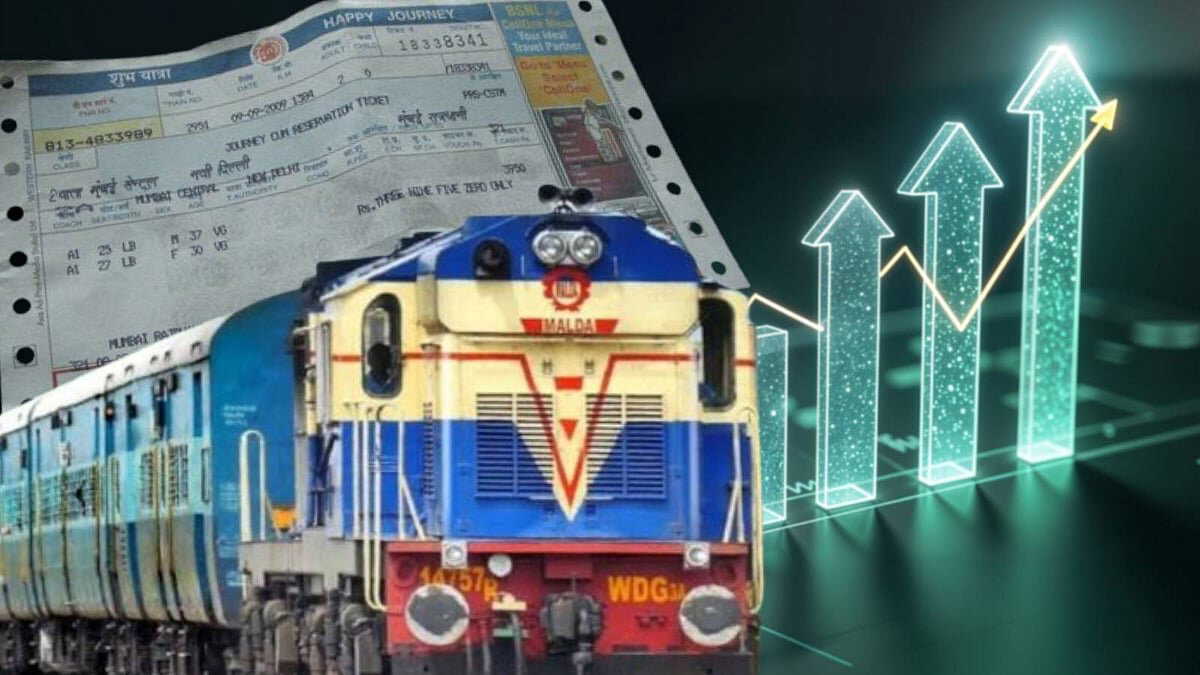 Indian Railways fare hike kicks in from Dec 26; RVNL, IRFC, IRCTC shares surge up to 10%