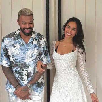 Hardik Pandya’s girlfriend Mahieka Sharma reacts to viral engagement rumours with playful posts