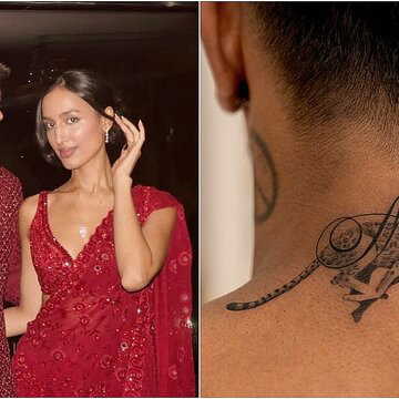 Hardik Pandya gets Mahieka Sharma’s ‘M’ tattooed before World Cup showdown