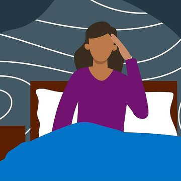 Midnight sleep disturbances could be a sign of rising stress hormones, warns expert