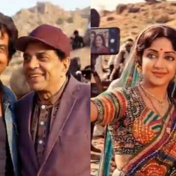 Viral AI video reimagines 'Sholay' scenes with stars meeting their younger selves | WATCH