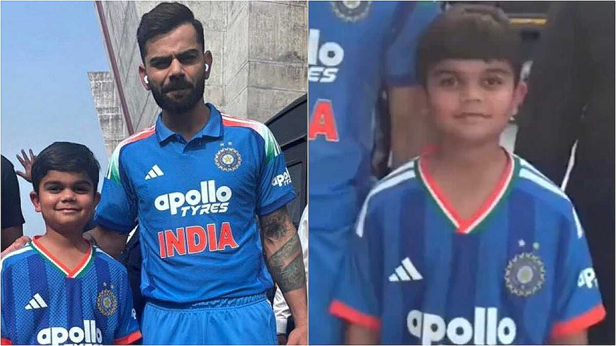 ‘Chota Cheeku’: Virat Kohli meets his lookalike fan during India nets ahead of New Zealand ODIs