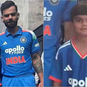 ‘Chota Cheeku’: Virat Kohli meets his lookalike fan during India nets ahead of New Zealand ODIs