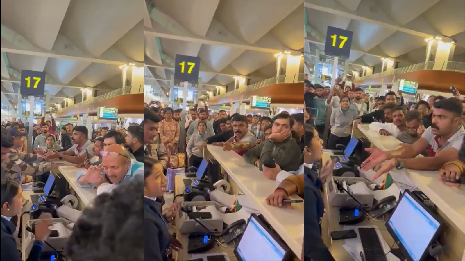 'Mere beti ko pad chahiye…': Father pleads for sanitary pad for daughter amid IndiGo’s days-long flight chaos | WATCH