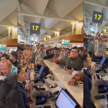 'Mere beti ko pad chahiye…': Father pleads for sanitary pad for daughter amid IndiGo’s days-long flight chaos | WATCH