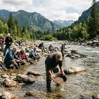 Rivers that carry gold: These waterways hide a precious secret beneath their sands