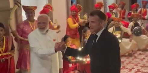 'Dhurandhar-level meeting', Macron’s goodbye to India gets a Bollywood twist; wins hearts online | Watch
