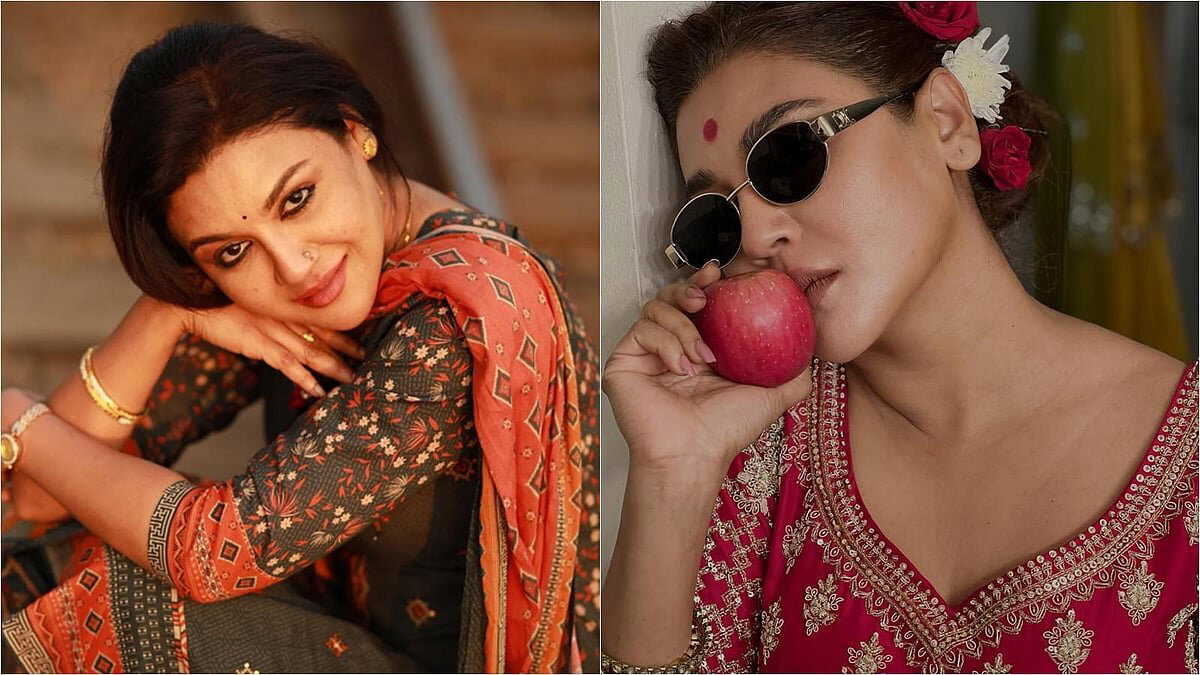 'This is Gangubai...', wearing sunglasses, apple in hand, Jaya creates a storm in jeans and blouse combination