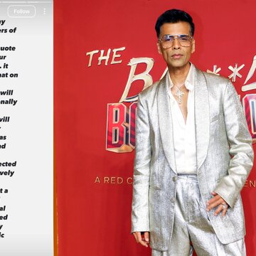 Karan Johar clarifies his comments on 'Homebound' says, 'it was an...'