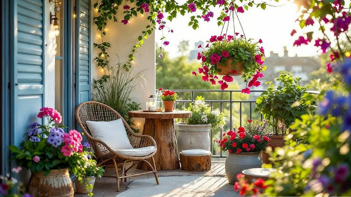 A blooming garden can brighten Bijaya Doshomi blues: Fulfill your gardening hobby in your balcony