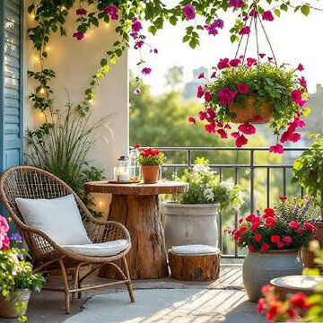 A blooming garden can brighten Bijaya Doshomi blues: Fulfill your gardening hobby in your balcony
