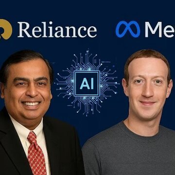 Reliance and Meta forms joint AI venture with Rs 855 crore of investment
