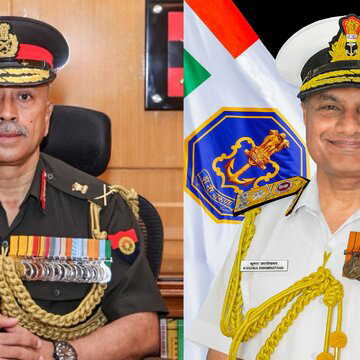 Meet General NS Raja Subramani and Admiral Krishna Swaminathan, India’s new CDS and Navy chief