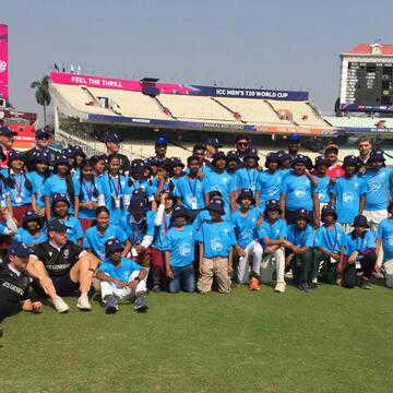 Game without borders: Italy's national cricket team shares joyful training session with schoolchildren at Eden Gardens ahead of T20 World Cup