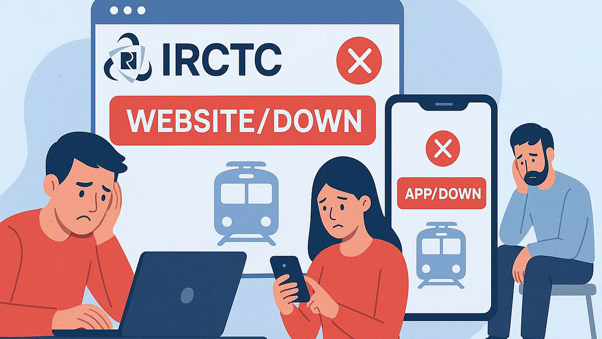 IRCTC website down ahead of Diwali, users face ticket booking problems